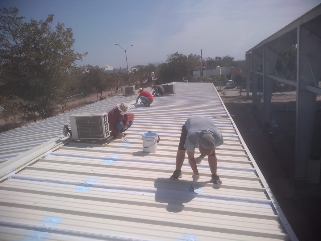 FMH roof repair April